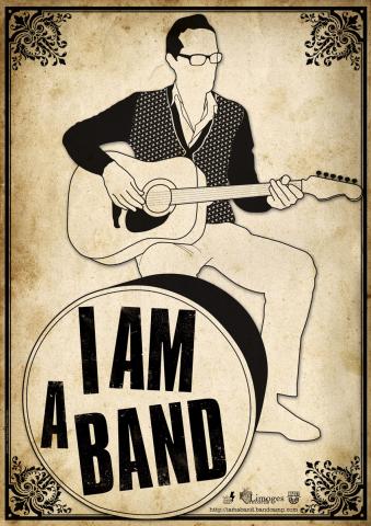 Affiche I am a band